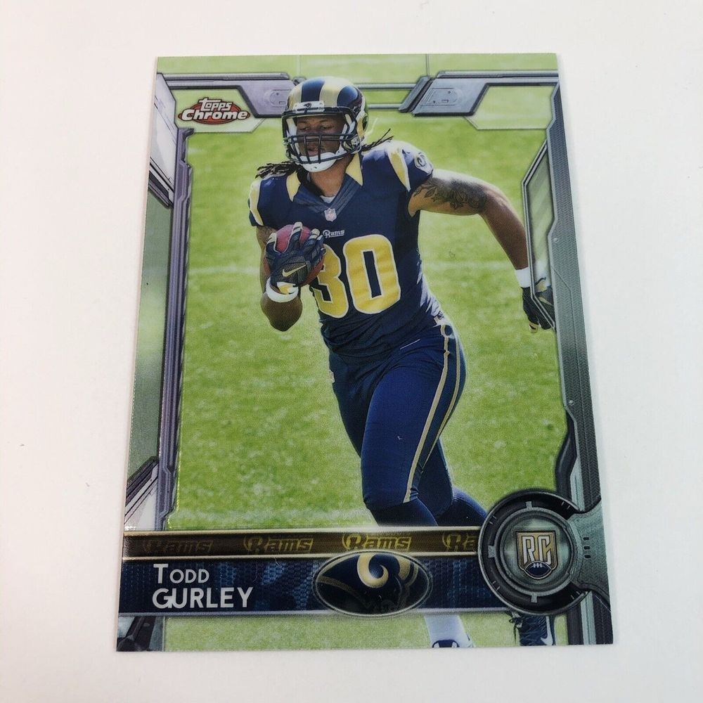 Todd Gurley RC Rookie Card Topps Chrome Rams/Falcons 2014 #110